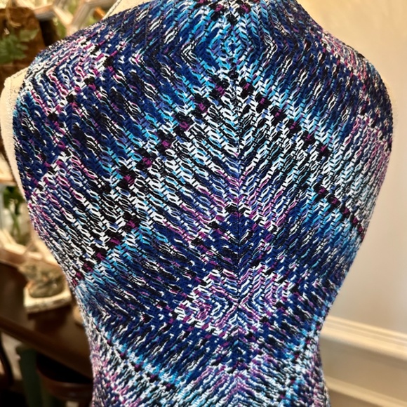 Chico’s Textured Maxi Dress 'Maida' Size 0 Stretch Fully Lined NWT - Picture 11 of 11